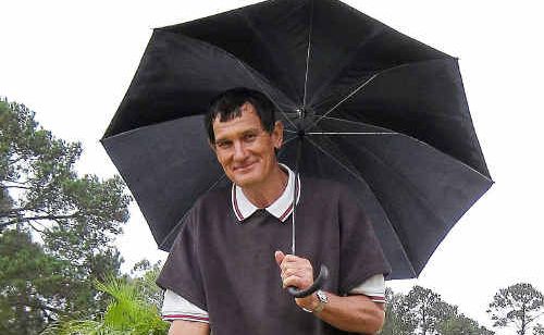 Gympie golfer Keith Johnson didn’t let wet playing conditions prevent him from taking out the A Grade Single Stableford competition a fortnight ago. Gympie golfer Keith Johnson didn’t let wet playing conditions prevent him from taking out the A Grade Single Stableford competition a fortnight ago.